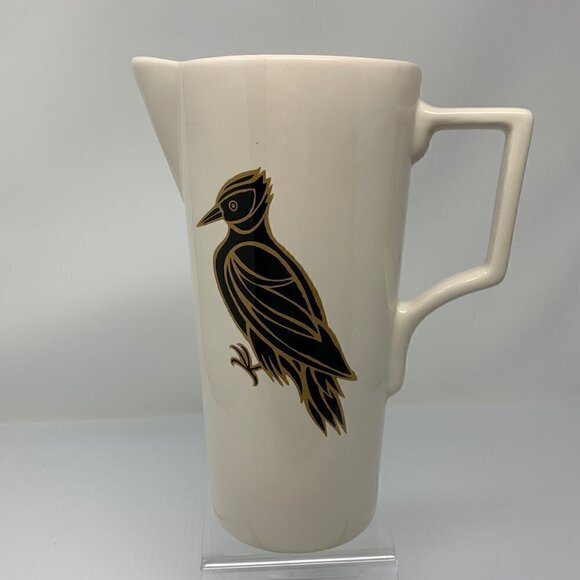 Patch NYC Woodpecker Beverage Pitcher & Vintage Bamboo Cocktail Mixing Spoon - Picture 4 of 15